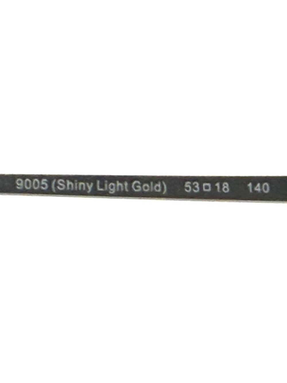 NEW COACH HC 5137 9005 Shiny Light Gold Women Eyeglasses 53mm 18 140 - Picture 5 of 6
